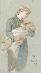 Frederica und ihre Mutter, 1878